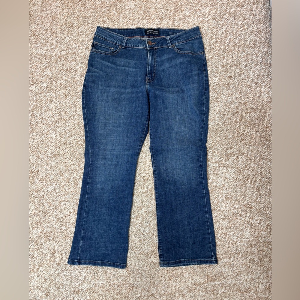 Lee Women's Dark Blue Boot Cut Jeans